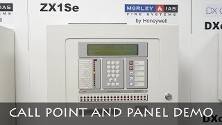 TESTING MORLEY IAS ZX1Se PANEL  HOCHIKI MCP  FIRE ALARM DEMO [upl. by Emoraj]