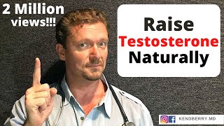 How To Increase Testosterone in Men – DrBerg on Boosting Testosterone [upl. by Ahusoj452]