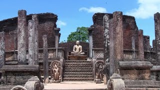 1 Polonnaruwa Ancient City Ancient Buddhist Sites in Sri Lanka [upl. by Ssac]