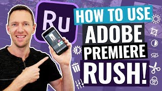 Adobe Rush Tutorial  How to Edit Videos with Premiere Rush [upl. by Anthiathia243]