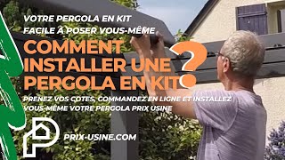 Comment installer une pergola bioclimatique [upl. by Kalinda]