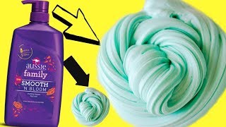 Shampoo TWO Ingredient Slime No GLUE DIY DIY Shampoo Baking Soda Slime [upl. by Ymor]