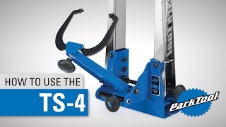 How To Use amp Center the TS4 Professional Wheel Truing Stand [upl. by Aneleh]