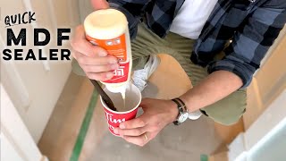 Do THIS Before Painting MDF How To Seal MDF Edges [upl. by Lled]