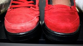 HOW TO DYE SUEDE NIKES JORDANS ETC [upl. by Colston]