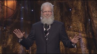 David Letterman Inducts Pearl Jam into the Rock amp Roll Hall of Fame [upl. by Kelsy548]