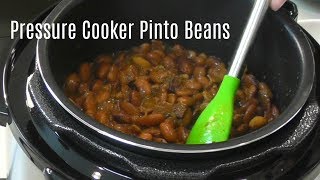 Pressure Cooker Pinto Beans  No Soak Quick Cook Beans  Cosori 2 Quart Electric Pressure Cooker [upl. by Euqinor]