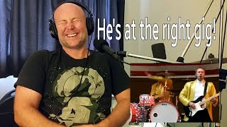 Drum Teacher Reacts Steve Moore  This Drummer Is At The Wrong Gig [upl. by Oalsinatse]