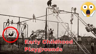 Incredibly Kids Playgrounds From Early 20th Century [upl. by Leatrice]