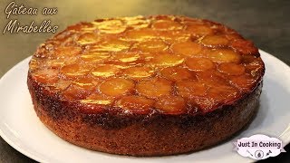 Recette de Gâteau Caramélisé aux Mirabelles [upl. by Nanyt]