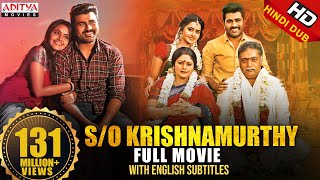 SO Krishnamurthy Sathamanam Bhavathi Hindi Dubbed Full Movie  Sharwanand Anupama Parameswaran [upl. by Feola585]