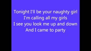 Beyonce  Naughty Girl Lyrics [upl. by Anatlus]