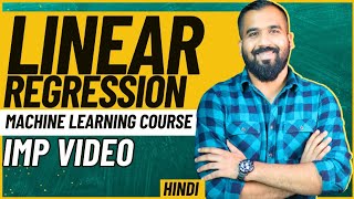 Linear Regression Explained in Hindi ll Machine Learning Course [upl. by Sellers424]