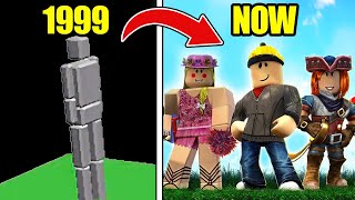 Evolution of ROBLOX AVATARS 19992024 [upl. by Ylime]