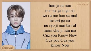 NCT U  Know Now Easy Lyrics [upl. by Amabelle]