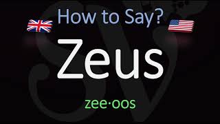 How to Pronounce Zeus CORRECTLY [upl. by Beltran838]