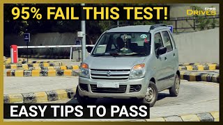 How to pass Delhis Driving Test  Technique explained [upl. by Esinned]