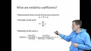 Choosing a reliability coefficient [upl. by Azriel]