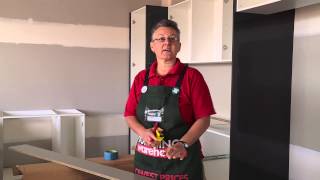 How To Cut Kitchen Kickboard  DIY At Bunnings [upl. by Eustis]