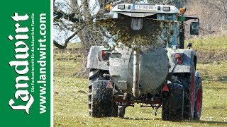 Gülle richtig ausbringen  landwirtcom [upl. by Vedette]