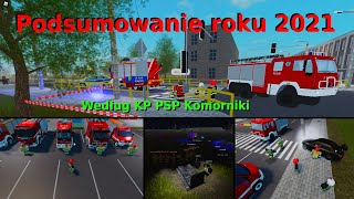 Podsumowanie roku 2021 w PSP Komorniki [upl. by Rehotsirhc946]