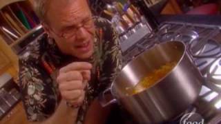 Alton Brown Makes Leek Potato Soup  Food Network [upl. by Erminie]