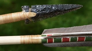 Ishi Arrow Part 1 How to make a primitive Native American Arrow for primitive archery hunting [upl. by Claresta]