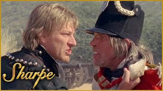 Sharpe Fights Rude English Soldier  Sharpe [upl. by Aicargatla]