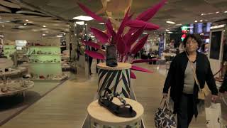 Paris Premier Shopping Destination Galeries Lafayette Haussmann [upl. by Hanser]