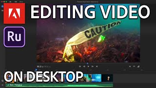 Video Basics for Educators Desktop  Adobe Premiere Rush Tutorial [upl. by Urania]