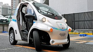 超小型EV（電気自動車）COMS コムス に乗ってみた [upl. by Akkahs]