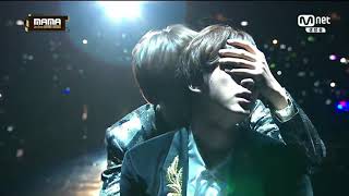 BTS MAMA 2016  full Boy Meets Evil  Blood Sweat amp Tears  Fire  V amp Jins scene [upl. by Busey718]