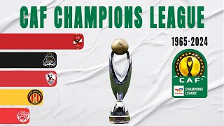 CAF Champions League All Winners 19652024 [upl. by Scotney]