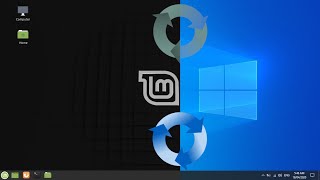 Dual Boot Linux Mint 193 With Windows 10 Legacy Mode [upl. by Siurtemed]