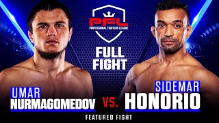 Full Fight  Umar Nurmagomedov vs Sidemar Honorio  PFL 6 2019 [upl. by Christye]