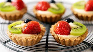 Mini Fruit Tarts Recipe [upl. by Macintosh]