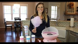 How to use the Cotton Candy Express Cotton Candy Machine [upl. by Lawrence]