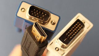 HDMI Vs DVI Vs DisplayPort  Which one is better [upl. by Tshombe]