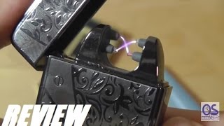 REVIEW USB Lighter  Plasma Double Arc Flameless Lighter [upl. by Stinky]