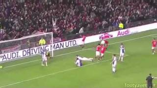 Dimitar Berbatov 5 goals vs Blackburn The Best [upl. by Lashonda874]