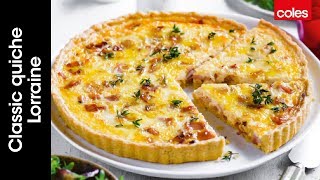 How to make classic quiche Lorraine [upl. by Krasner48]