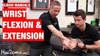 Wrist Flexion and Extension Manual Exercises [upl. by Milurd]