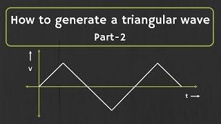 How to Generate a Triangular Wave Part 2 [upl. by Pepi]