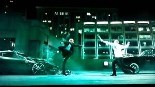 Toretto vs Shaw HD Latino  Rapidos y Furiosos 7 [upl. by Edivad]