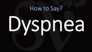 How to Pronounce Dyspnea CORRECTLY Meaning amp Pronunciation [upl. by Tterrab]