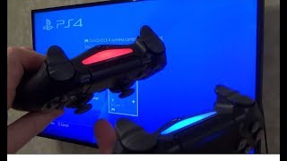 How to Connect PS4 Controllers to a PlayStation 4 Pro Console [upl. by Idnar]