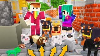 NASZ WŁASNY SKLEP ZOOLOGICZNY  Minecraft  CZOKLET I GAENALI [upl. by Verneuil]