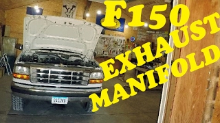 Ford F150 EXHAUST MANIFOLD Replacement [upl. by Naima]