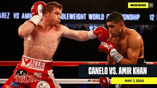 FULL FIGHT  Canelo Alvarez vs Amir Khan DAZN REWIND [upl. by Swagerty]