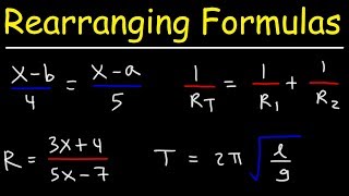 How To Change The Subject of a Formula  GCSE Maths [upl. by Mcallister]